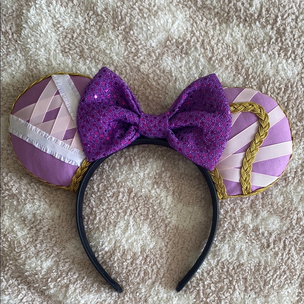 Rapunzel Disney Minnie Bow Mouse Ears